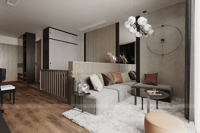 Bán căn hộ 2 phòng ngủ ban công hướng Đông mặt kính LowE chạm sàn Masteri Ocean Crest OCP2 Hưng Yên